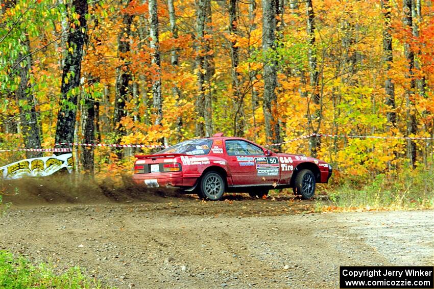 Al Dantes, Jr. / Keegan Helwig Mazda RX-7 LS on SS9, Silver-Arvon I.