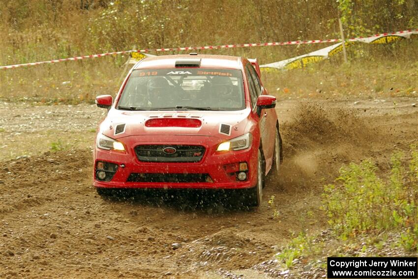 Phil Wearn / Jack Gillow-Wiles Subaru WRX STi on SS9, Silver-Arvon I.