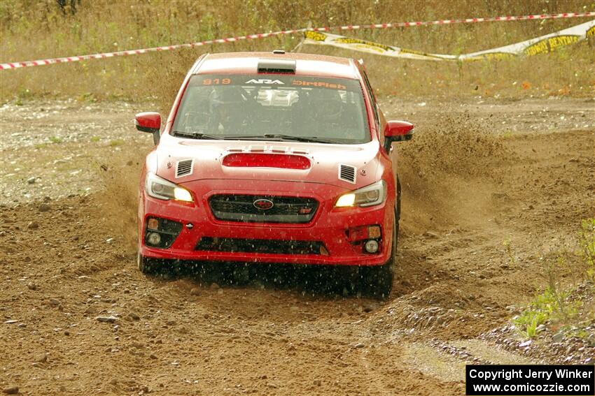 Phil Wearn / Jack Gillow-Wiles Subaru WRX STi on SS9, Silver-Arvon I.