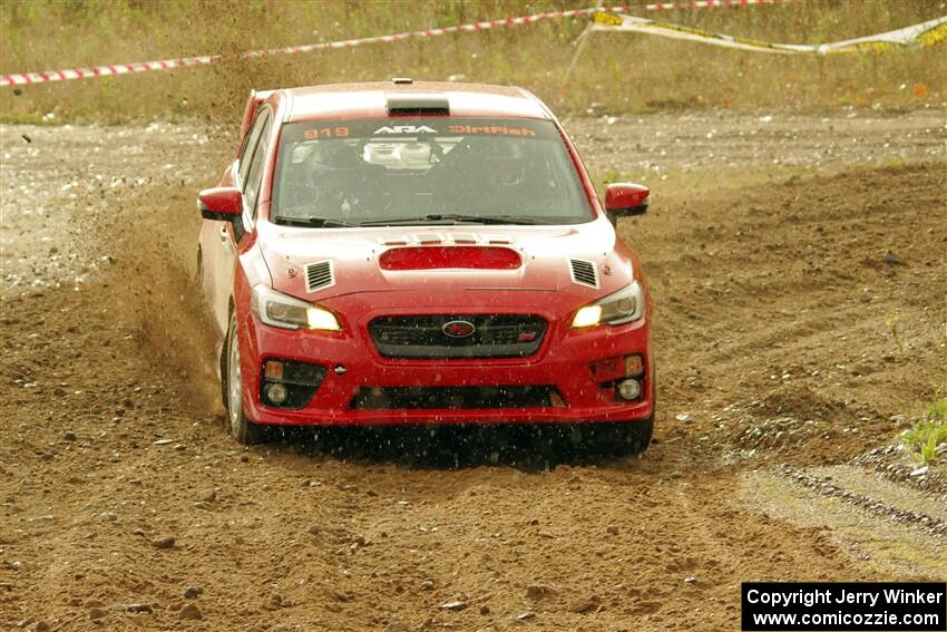 Phil Wearn / Jack Gillow-Wiles Subaru WRX STi on SS9, Silver-Arvon I.