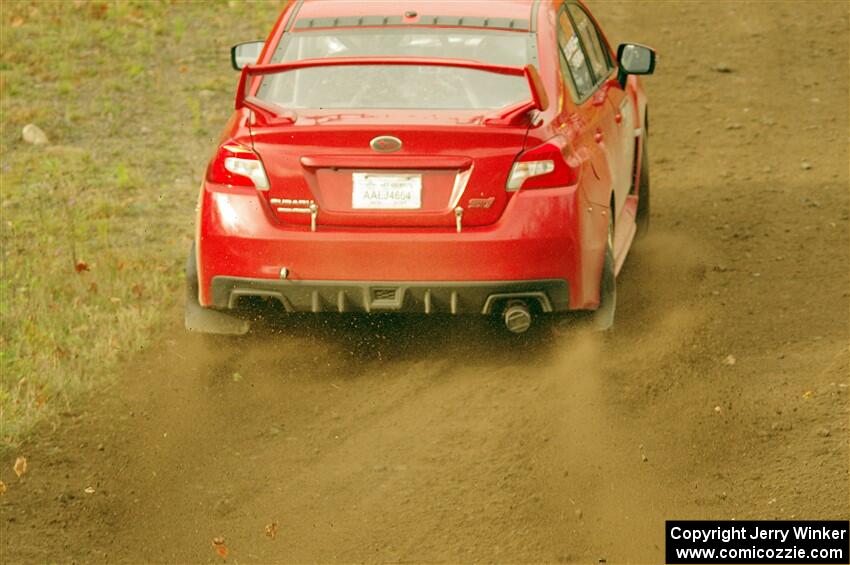 Phil Wearn / Jack Gillow-Wiles Subaru WRX STi on SS9, Silver-Arvon I.