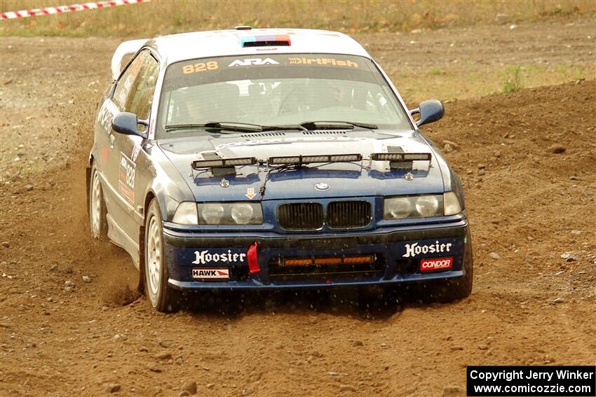 Ryan George / Heather Stieber-George BMW M3 on SS9, Silver-Arvon I.