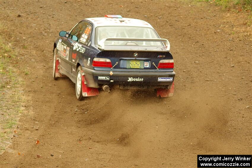 Ryan George / Heather Stieber-George BMW M3 on SS9, Silver-Arvon I.