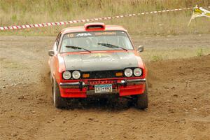 Mike Hurst / Michel Hoche-Mong Ford Capri on SS9, Silver-Arvon I.