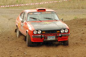 Mike Hurst / Michel Hoche-Mong Ford Capri on SS9, Silver-Arvon I.