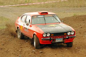 Mike Hurst / Michel Hoche-Mong Ford Capri on SS9, Silver-Arvon I.