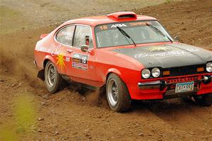 Mike Hurst / Michel Hoche-Mong Ford Capri on SS9, Silver-Arvon I.