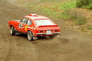 Mike Hurst / Michel Hoche-Mong Ford Capri on SS9, Silver-Arvon I.