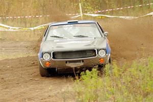 Tim O'Neil / Constantine Mantopoulos AMC AMX on SS9, Silver-Arvon I.