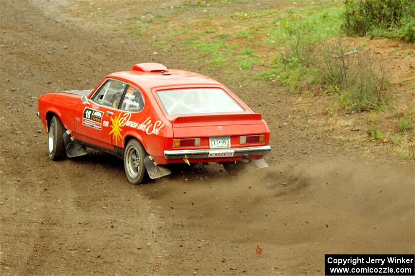 Mike Hurst / Michel Hoche-Mong Ford Capri on SS9, Silver-Arvon I.