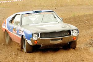 Tim O'Neil / Constantine Mantopoulos AMC AMX on SS9, Silver-Arvon I.