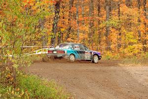 Michael Miller / Angelica Miller Mitsubishi Galant VR-4 on SS9, Silver-Arvon I.