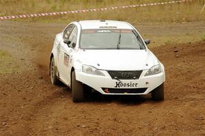 Nigel Maidment / Matt Vaught Lexus IS350 on SS9, Silver-Arvon I.