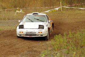 Kevin Schmidt / Kyle Roberts Mazda RX-7 on SS9, Silver-Arvon I.