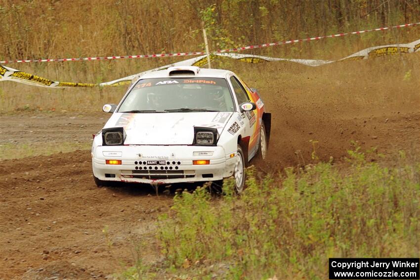 Kevin Schmidt / Kyle Roberts Mazda RX-7 on SS9, Silver-Arvon I.