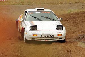 Kevin Schmidt / Kyle Roberts Mazda RX-7 on SS9, Silver-Arvon I.