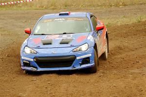 Santiago Iglesias / R.J. Kassel Subaru BRZ on SS9, Silver-Arvon I.