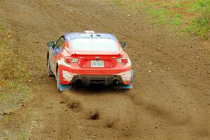 Santiago Iglesias / R.J. Kassel Subaru BRZ on SS9, Silver-Arvon I.