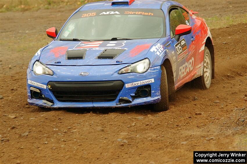 Santiago Iglesias / R.J. Kassel Subaru BRZ on SS9, Silver-Arvon I.