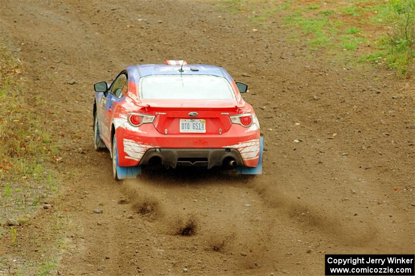 Santiago Iglesias / R.J. Kassel Subaru BRZ on SS9, Silver-Arvon I.