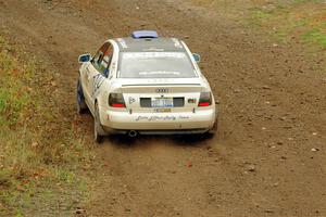 Tim Michel / Bryce Proseus Audi A4 Quattro on SS9, Silver-Arvon I.