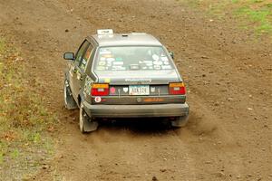 Cory Grant / Kevin Forde VW Jetta on SS9, Silver-Arvon I.