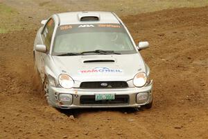 Vivian Campbell / Michael Hordijk Subaru Impreza on SS9, Silver-Arvon I.