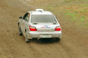 Vivian Campbell / Michael Hordijk Subaru Impreza on SS9, Silver-Arvon I.