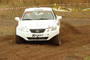 Michael Eckstein / Dylan Whittaker Lexus IS250 on SS9, Silver-Arvon I.