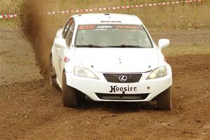 Michael Eckstein / Dylan Whittaker Lexus IS250 on SS9, Silver-Arvon I.