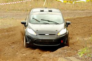 Patrick Gruszka / Zach Pfeil Ford Fiesta on SS9, Silver-Arvon I.