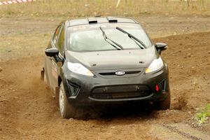 Patrick Gruszka / Zach Pfeil Ford Fiesta on SS9, Silver-Arvon I.