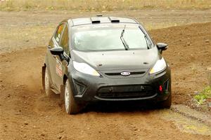 Patrick Gruszka / Zach Pfeil Ford Fiesta on SS9, Silver-Arvon I.