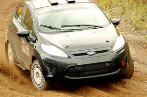 Patrick Gruszka / Zach Pfeil Ford Fiesta on SS9, Silver-Arvon I.