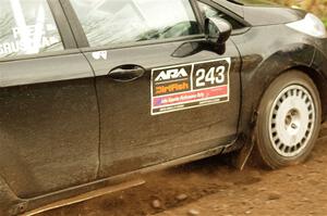 Patrick Gruszka / Zach Pfeil Ford Fiesta on SS9, Silver-Arvon I.