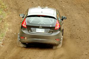 Patrick Gruszka / Zach Pfeil Ford Fiesta on SS9, Silver-Arvon I.