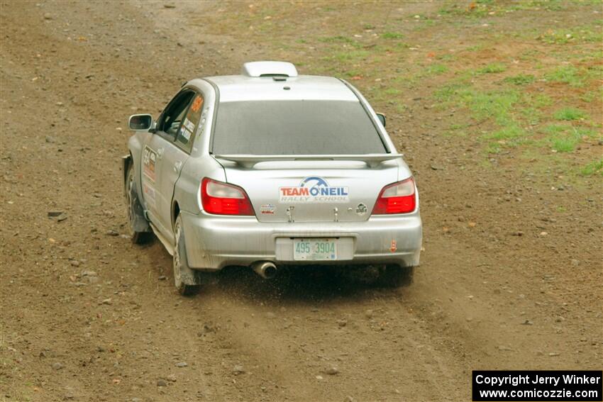 Vivian Campbell / Michael Hordijk Subaru Impreza on SS9, Silver-Arvon I.