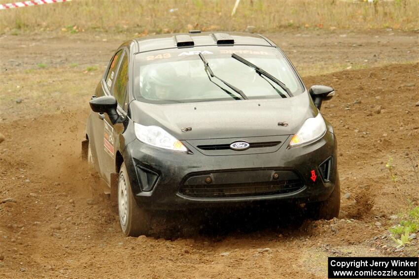 Patrick Gruszka / Zach Pfeil Ford Fiesta on SS9, Silver-Arvon I.