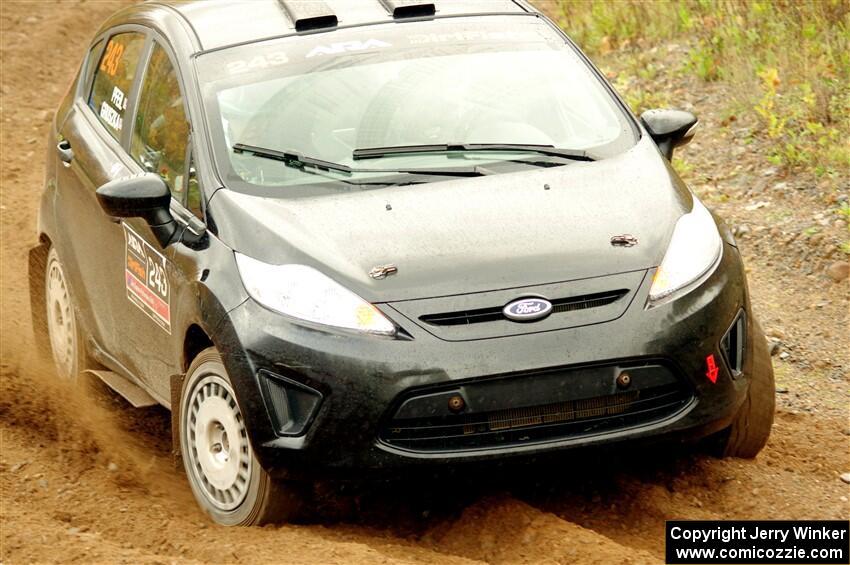 Patrick Gruszka / Zach Pfeil Ford Fiesta on SS9, Silver-Arvon I.