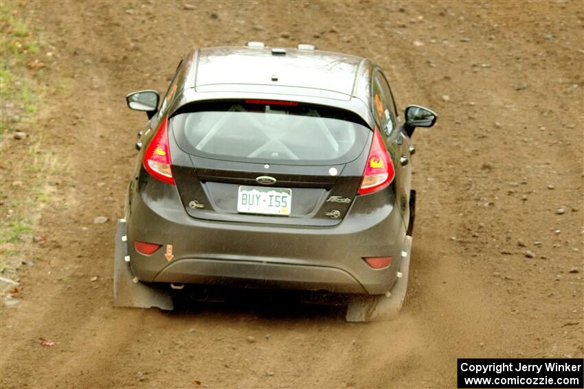 Patrick Gruszka / Zach Pfeil Ford Fiesta on SS9, Silver-Arvon I.