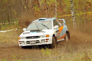 Tyler Matalas / Izaak Degenaer Subaru Impreza LX on SS9, Silver-Arvon I.