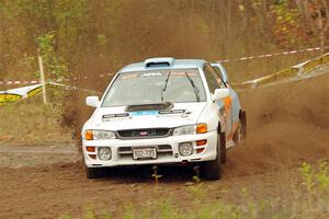 Tyler Matalas / Izaak Degenaer Subaru Impreza LX on SS9, Silver-Arvon I.