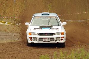 Tyler Matalas / Izaak Degenaer Subaru Impreza LX on SS9, Silver-Arvon I.