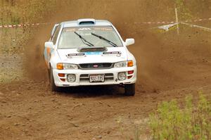 Tyler Matalas / Izaak Degenaer Subaru Impreza LX on SS9, Silver-Arvon I.