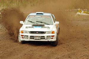 Tyler Matalas / Izaak Degenaer Subaru Impreza LX on SS9, Silver-Arvon I.