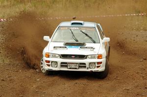 Tyler Matalas / Izaak Degenaer Subaru Impreza LX on SS9, Silver-Arvon I.