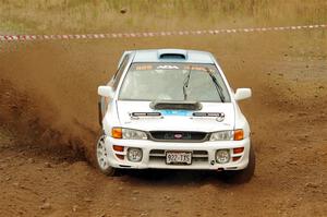 Tyler Matalas / Izaak Degenaer Subaru Impreza LX on SS9, Silver-Arvon I.