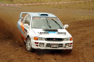 Tyler Matalas / Izaak Degenaer Subaru Impreza LX on SS9, Silver-Arvon I.