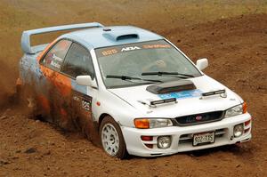 Tyler Matalas / Izaak Degenaer Subaru Impreza LX on SS9, Silver-Arvon I.