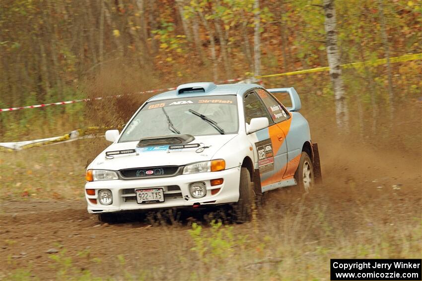 Tyler Matalas / Izaak Degenaer Subaru Impreza LX on SS9, Silver-Arvon I.